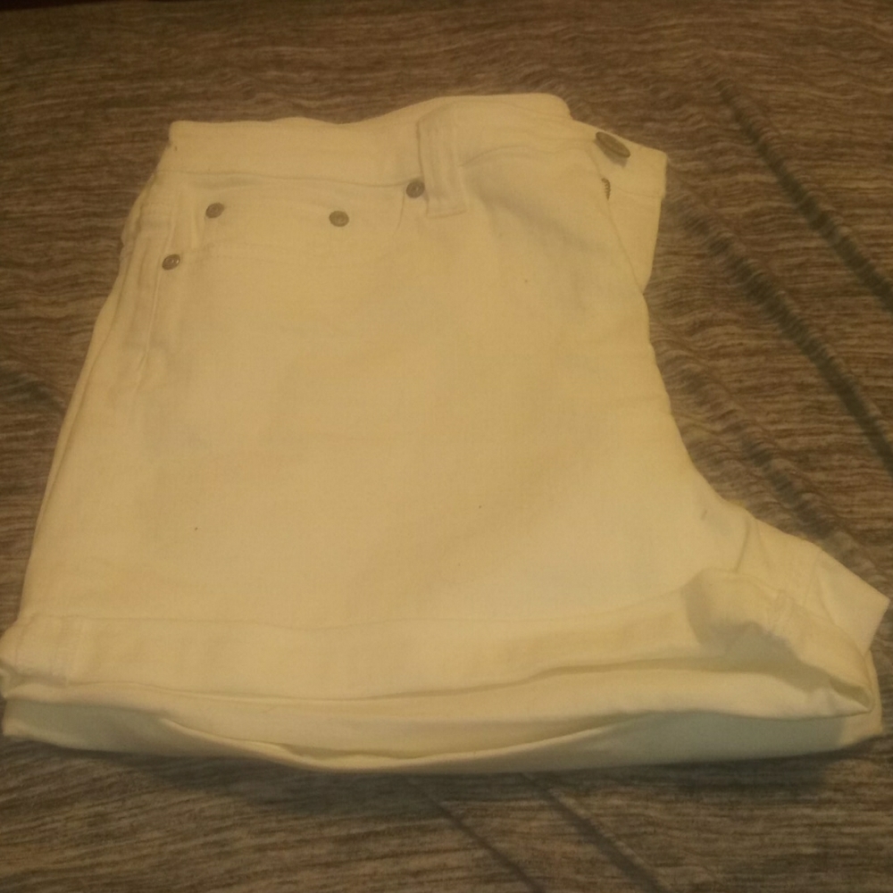 White shorts